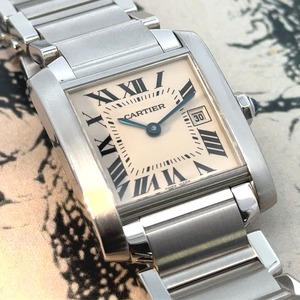 Cartier 《タンクフランセーズ》 クオーツ 2000年代 【1648】