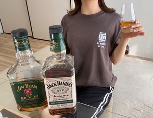 【数量限定】ワンポイント樽ロゴTシャツ【ライボリー(チャコール)】