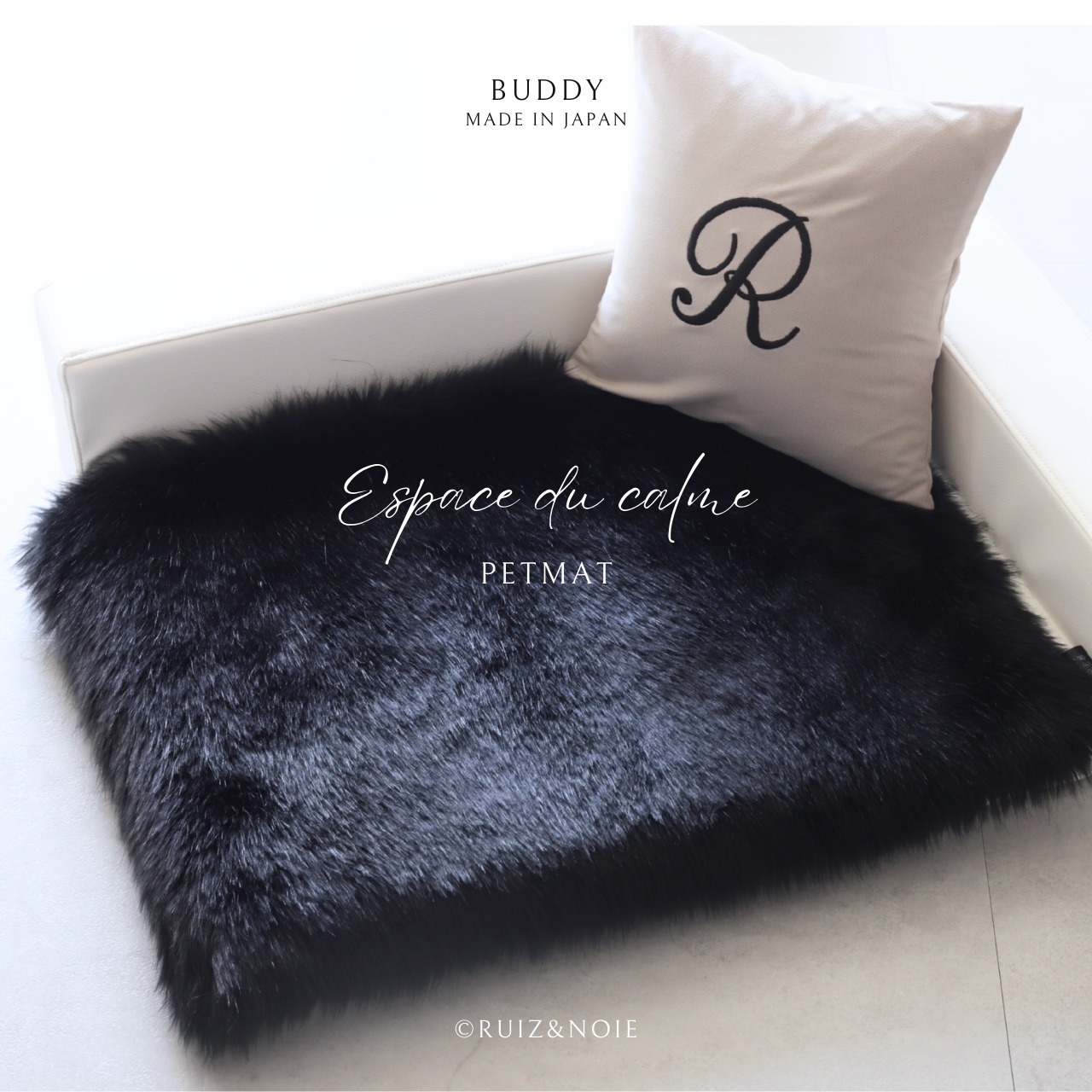BUDDY DOG&CAT BED  WHITE　