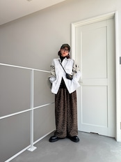 cotton stripe over SH/white