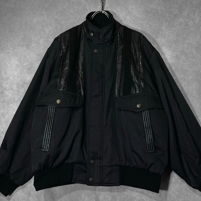 GIOVANNI VALENTINO】（L）ラムレザージャケット ジャケット ( jacket 