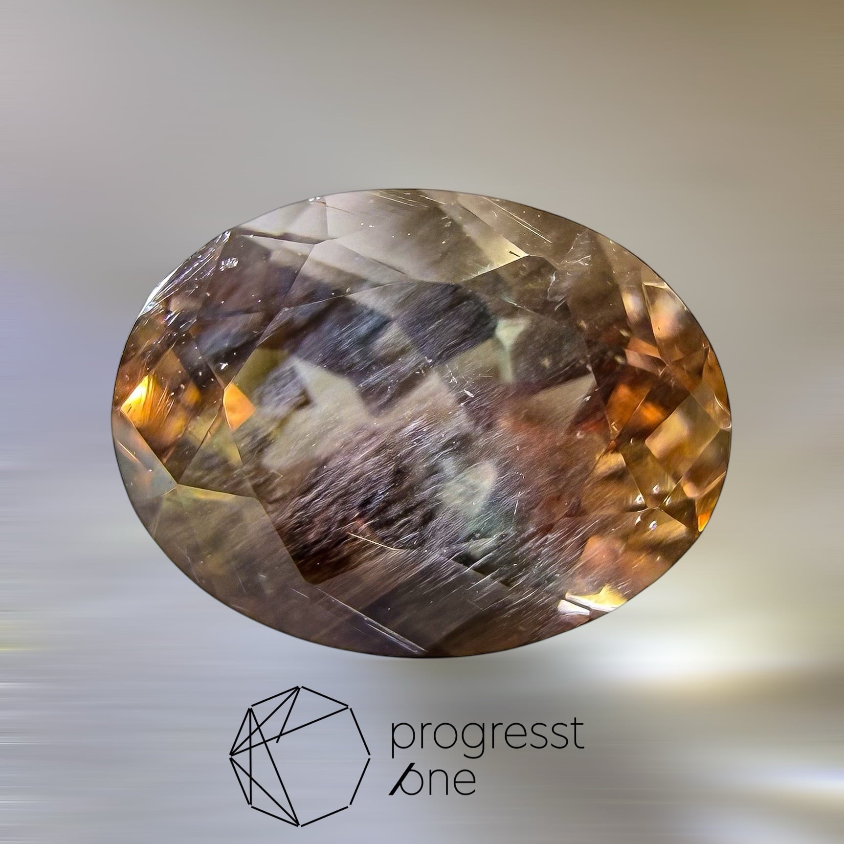 バイカラーオレゴンサンストーン 1.48ct | progresstone