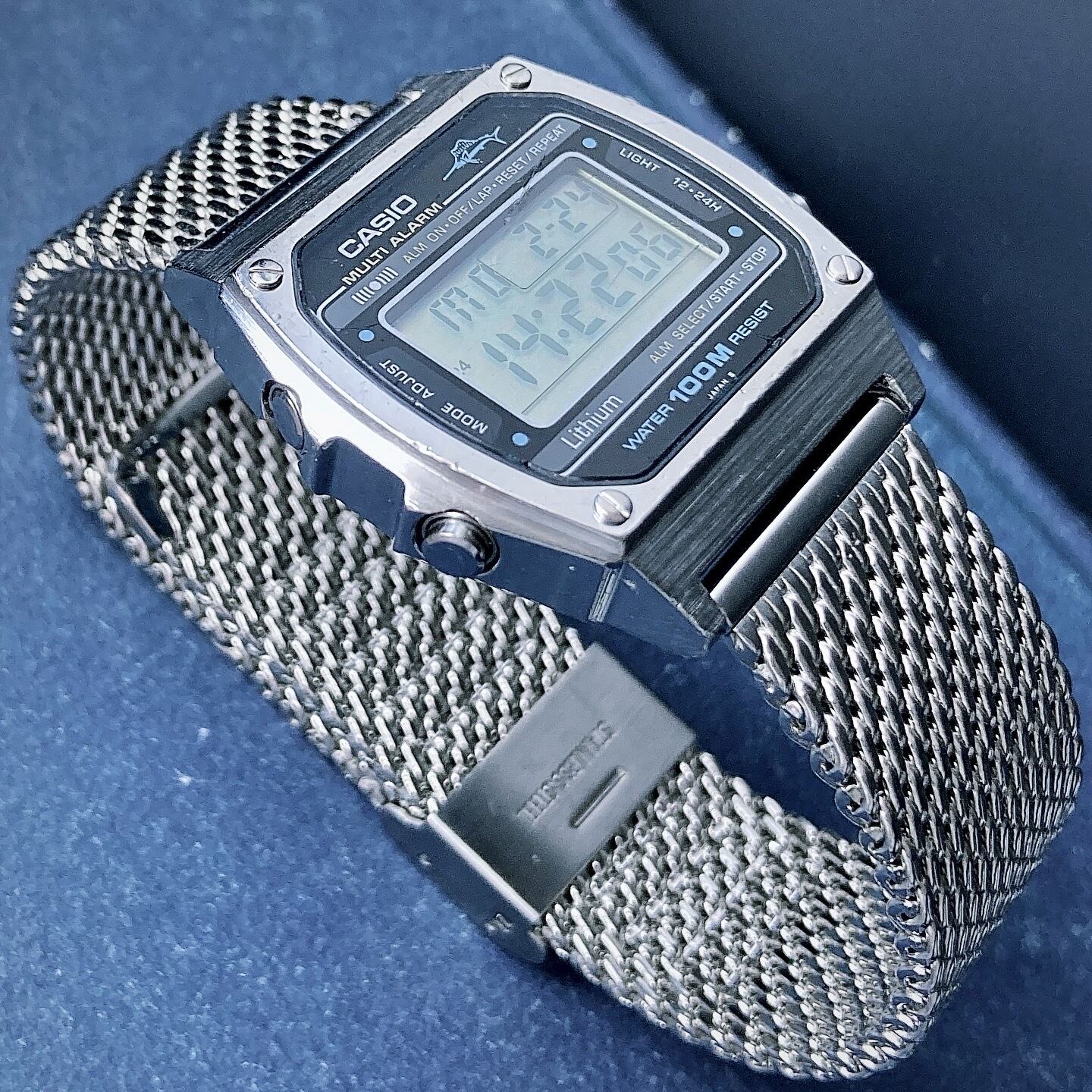 商品番号214 casio w650グレー Marlin | ふるカシ時計