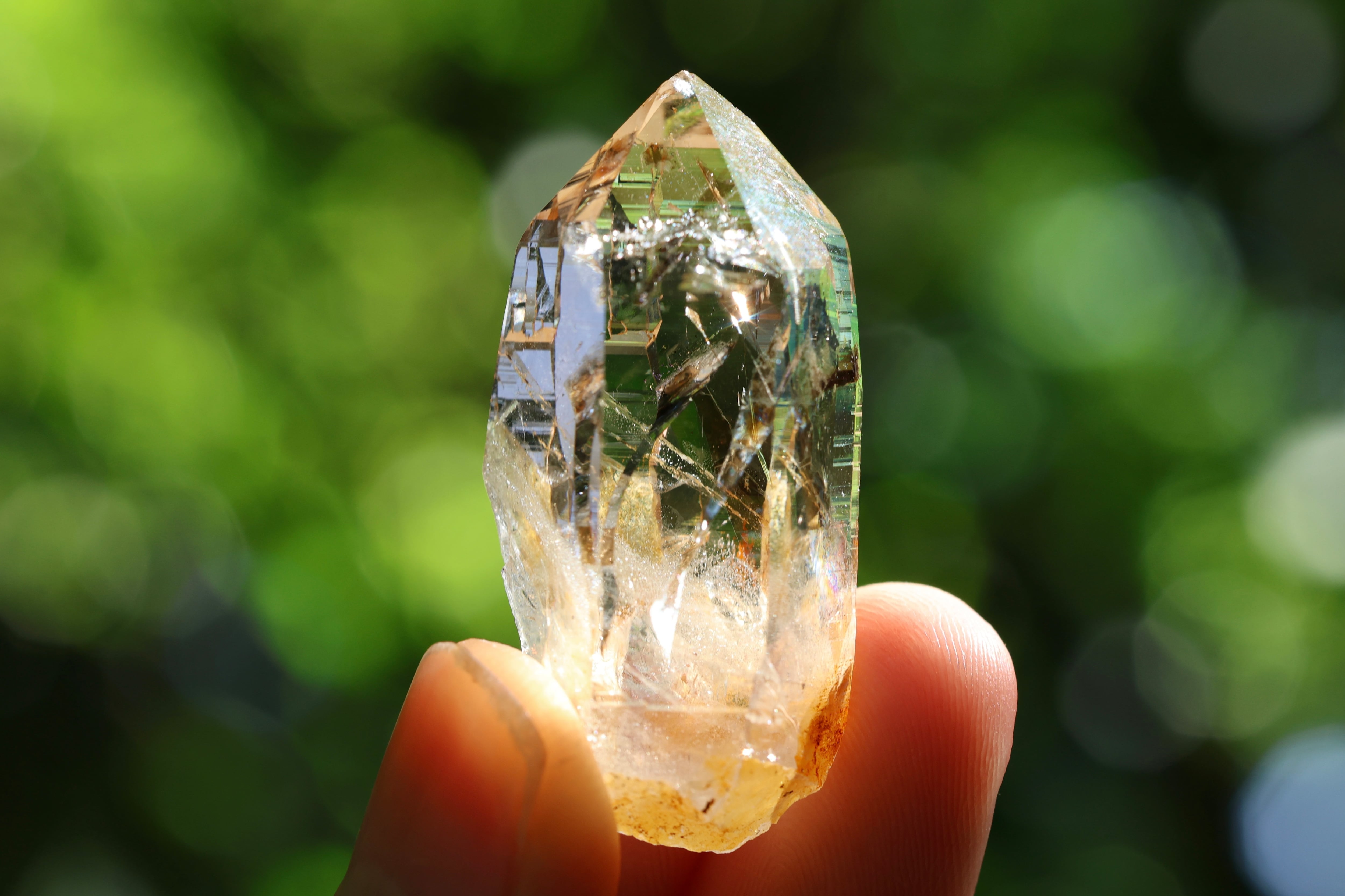 ヒマラヤ水晶 ガネーシュヒマール産 虹入り | 石垣島の夜光貝