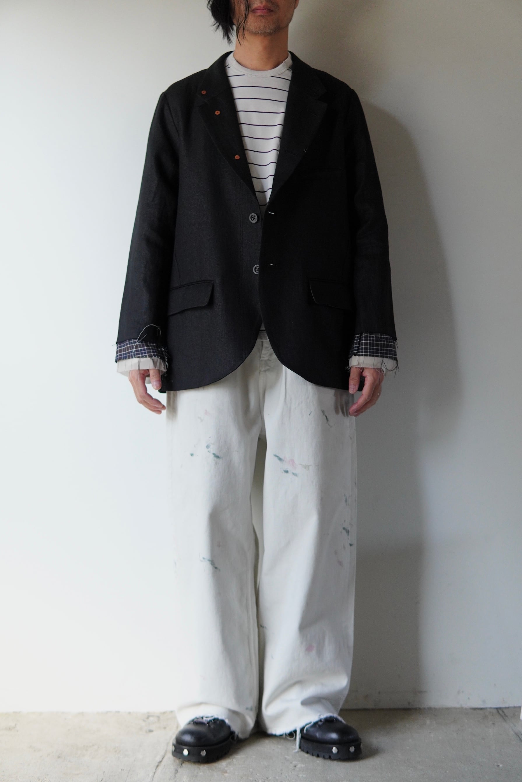 ANCELLM / LAYERED TAILORED JACKET / ANC-JK71 | POETRY