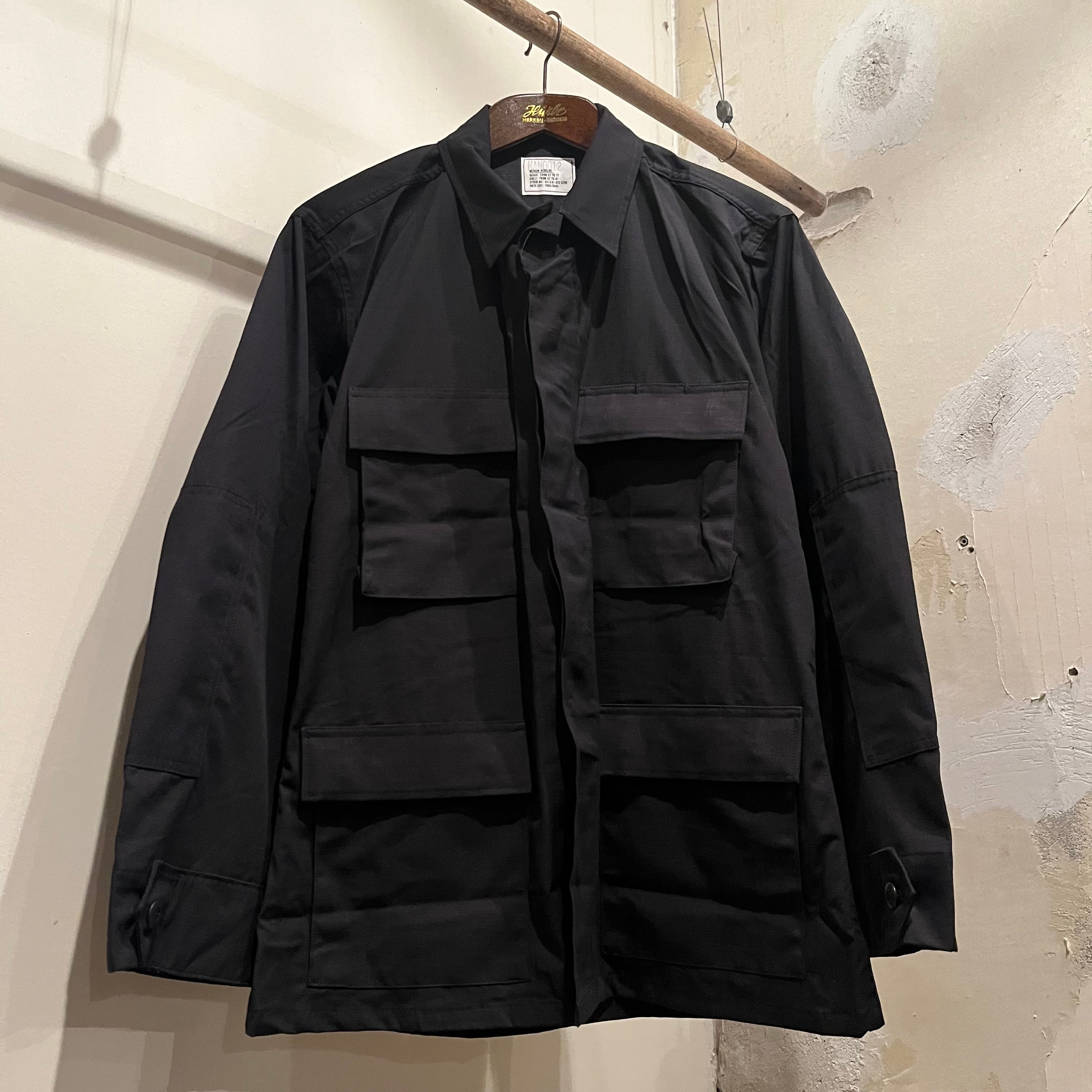 90s USARMY BDU Jacket Black 357 / NOS | NICO / BANK
