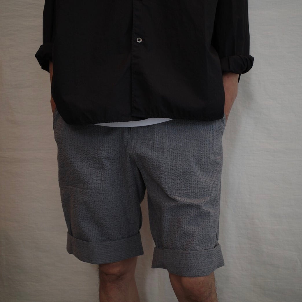 KENNETH FIELD(ケネスフィールド) / TURN UP SHORTS -GRAY- | Signs