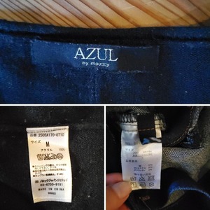 【USED】AZULコーデ　カジュアルデート　女子会トップス＆ニットワンピ