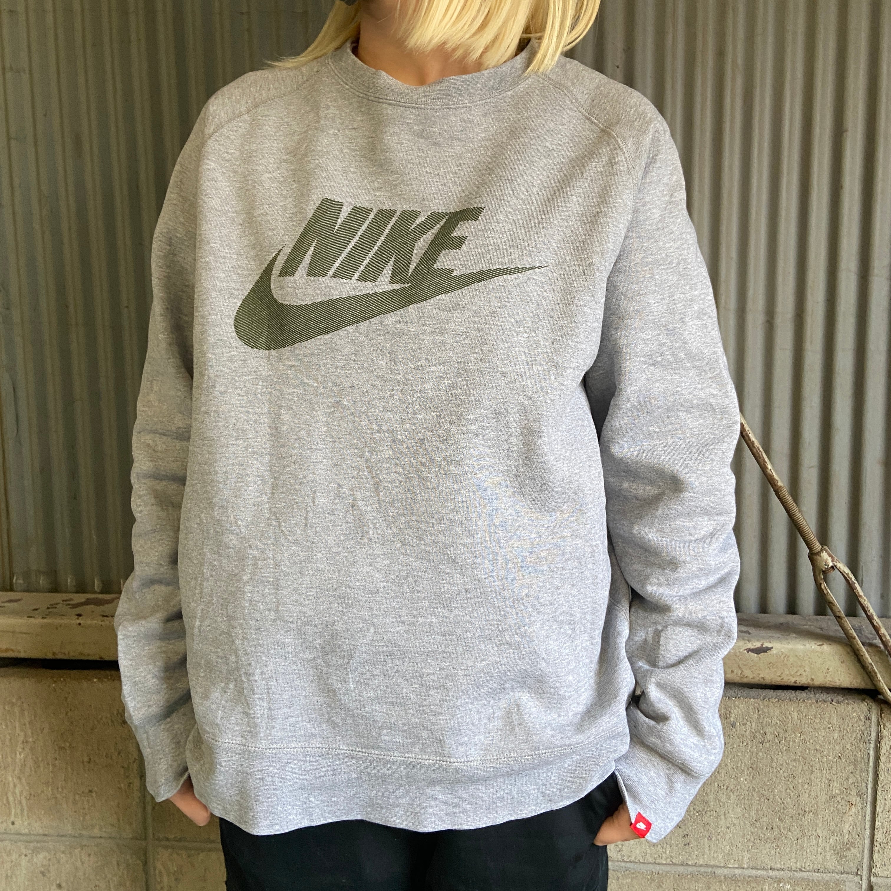 NIKE（ナイキ） スウェット ロンT グレー メンズL