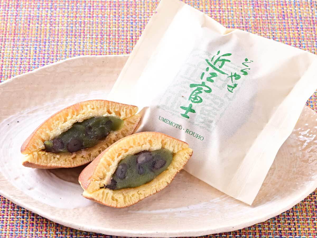どらやき近江富士抹茶 | 御菓子司梅元老舗