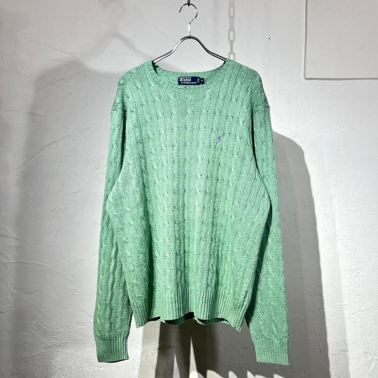 90s Ralph Lauren Cable Silk Knit