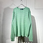 90s Ralph Lauren Cable Silk Knit