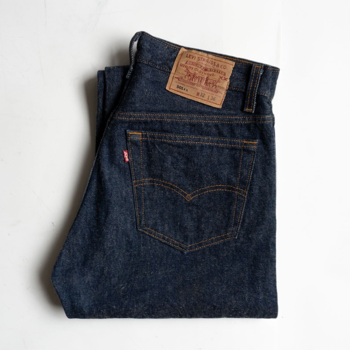 先染め/ゴールデンサイズ】 LEVI'S 【90s/501 ブラックデニム デニム