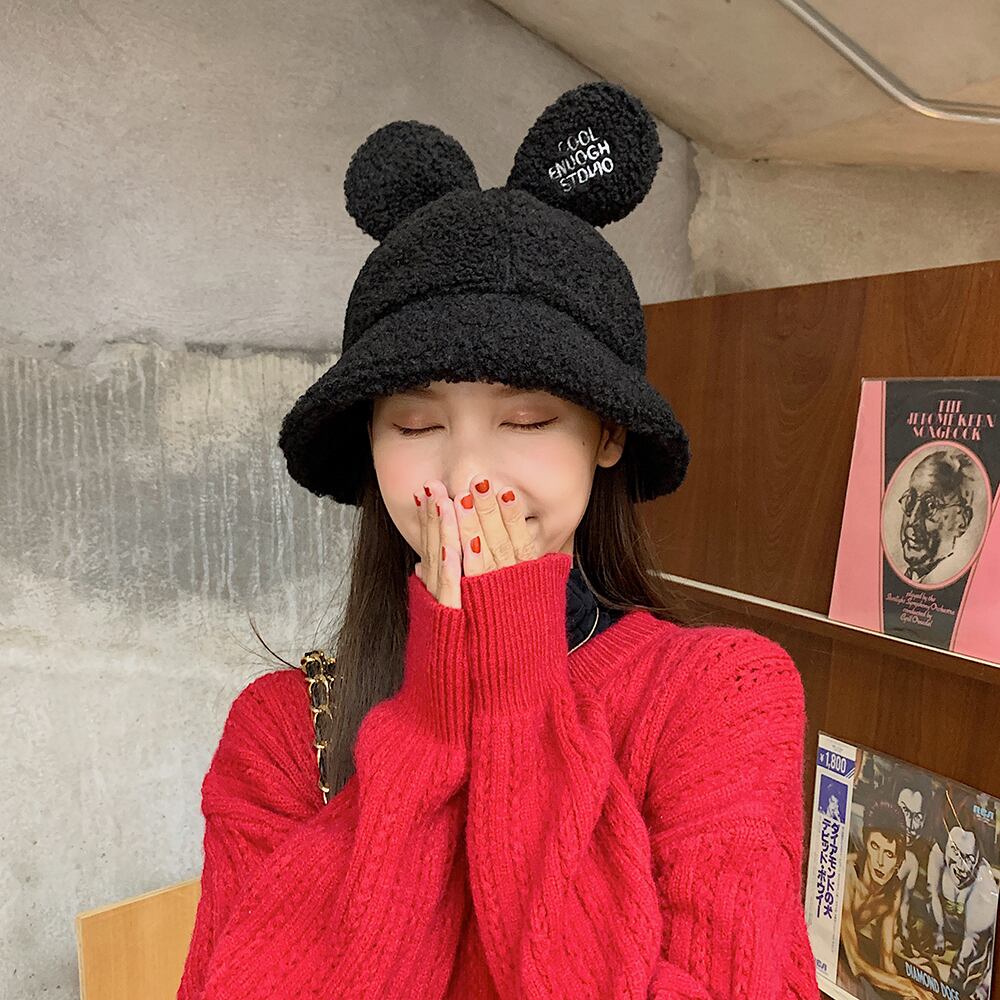 ウールオータムウィンター 帽子 大人ガーリー スウィート キュート カジュアル 秋物 冬物 ブラック・アイド・ピーズ605067329