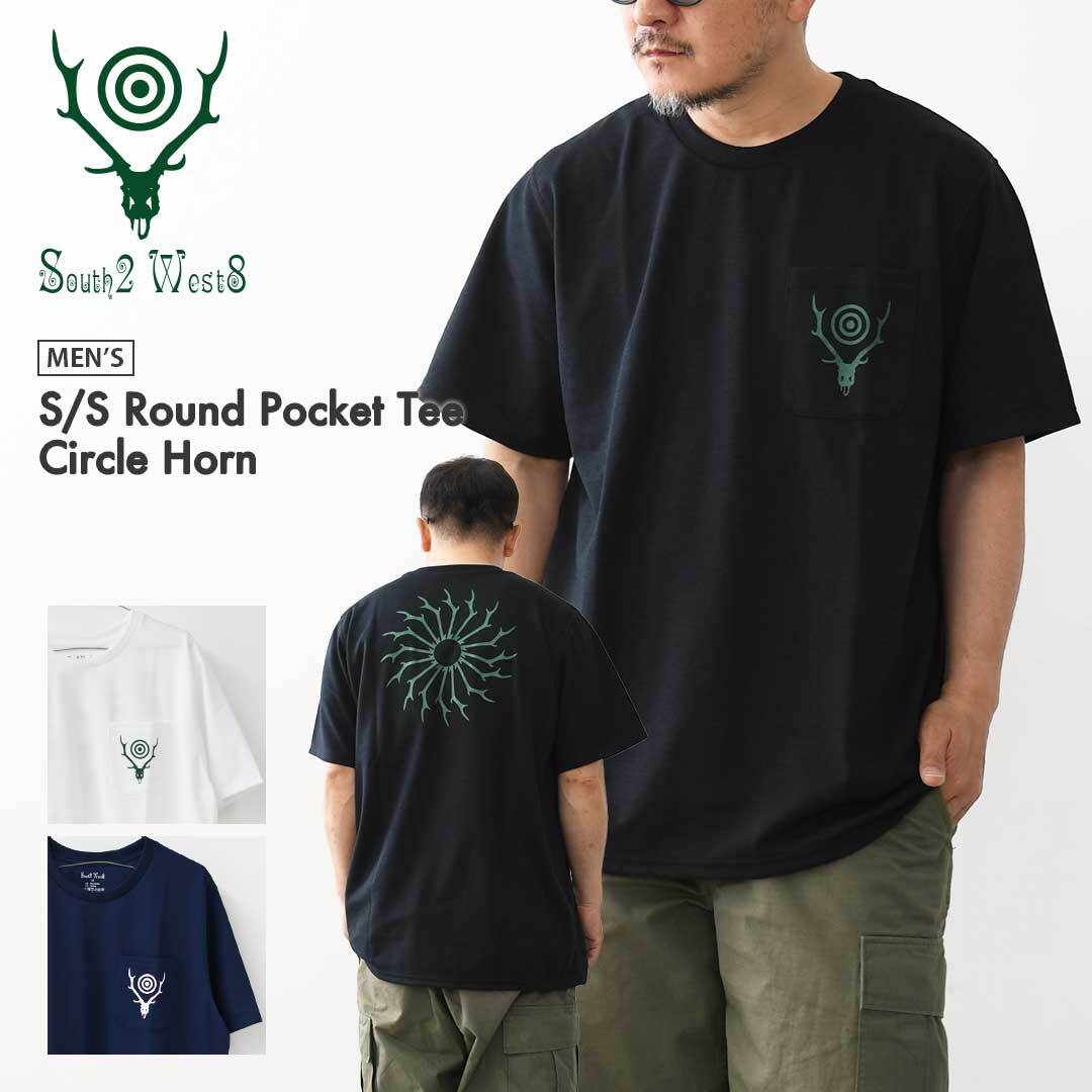SOUTH2 WEST8 [サウスツーウエストエイト] S/S Round Pocket Tee