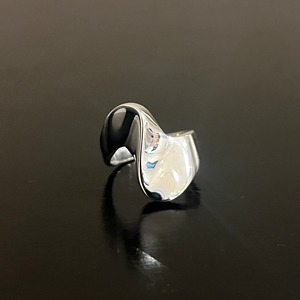modern motif ring from Mexico