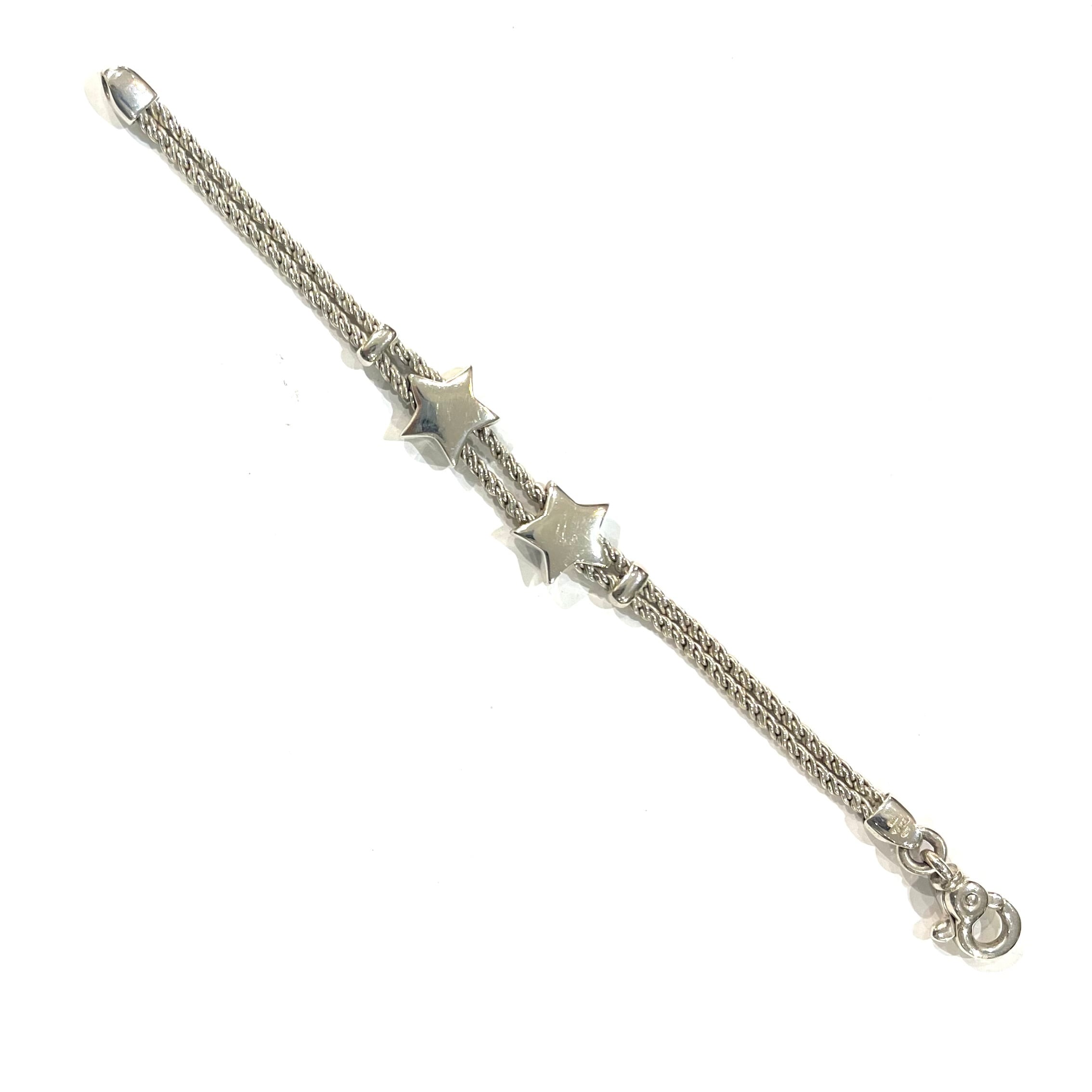 特集掲載⭐︎希少【TIFFANY&CO.】2325 イタリア製 星に願いを。ダブル