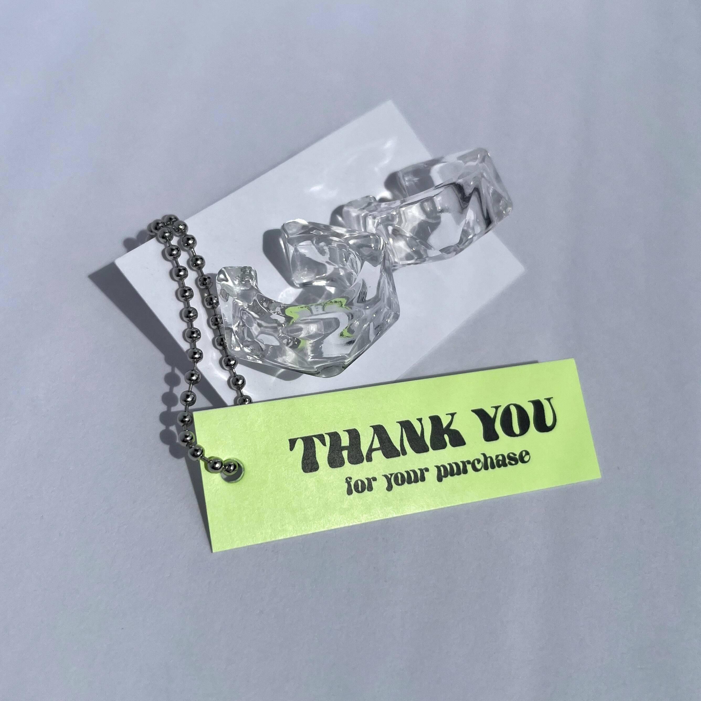 THANK YOU 蛍光タグ | Andi.design
