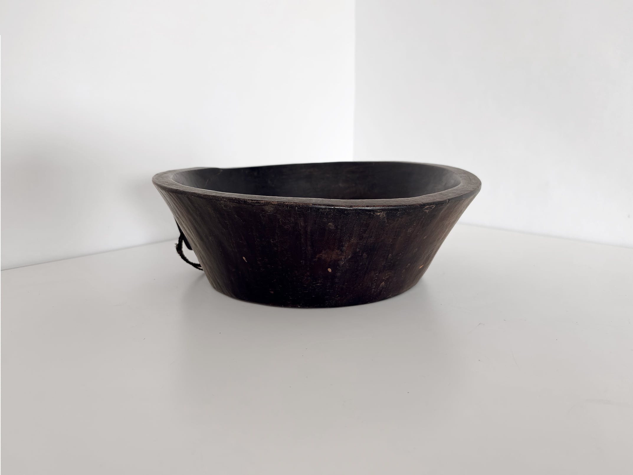 ヴィンテージ アフリカンボウル ウッドボウル エチオピア こね鉢 木皿 ヴィンテージ アフリカンボウル ウッドボウル エチオピア こね鉢 木皿