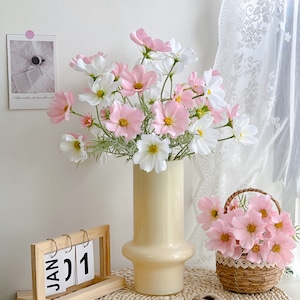 【造花】さわやかコスモスの花フェイクフラワー 3本セット