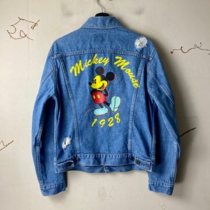 DEATH VALLEY × DISNEY customized denim jacket