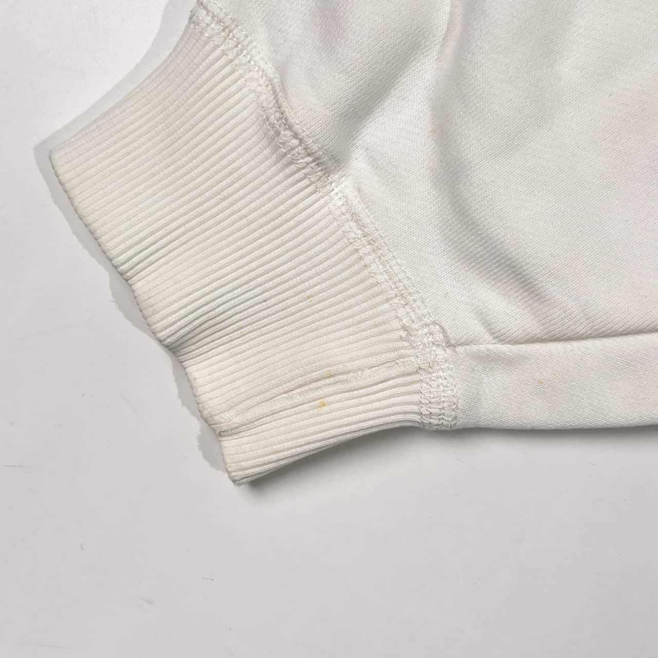 VAN JAC ヴァンヂャケット バック アーチロゴ スウェット トレーナー L/ホワイト メンズ アイビー トラッド ベルソン期