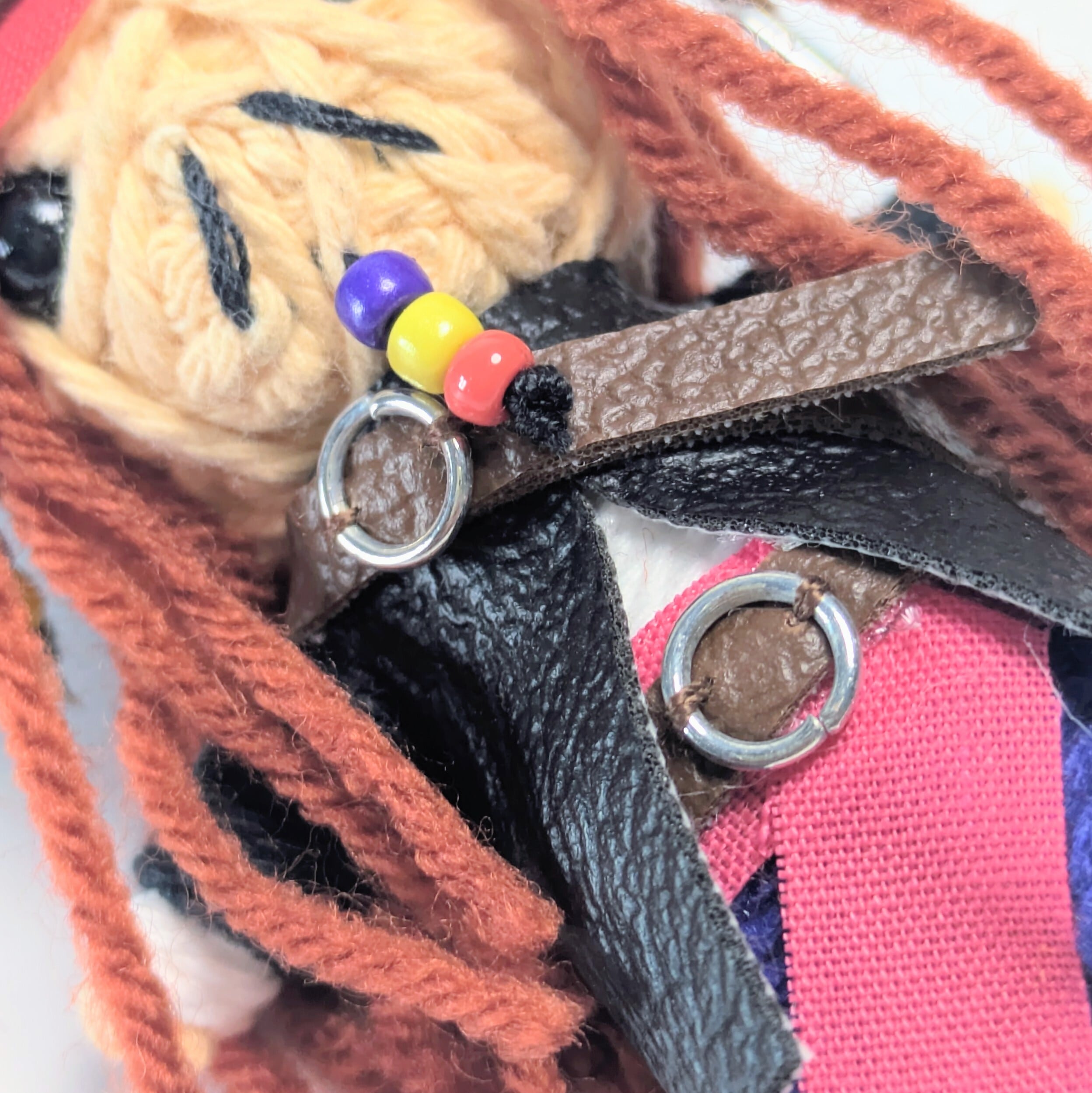 【 Jack Sparrow ( ジャックスパロウ ) パイレーツオブカリビアン 】 Voodoo doll KeyHolder / ブードゥー人形 / 身代わり人形 /お守り人形 〚アメリカン雑貨 アメトイ〛