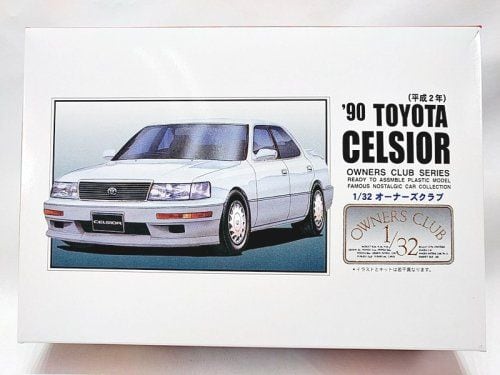 アリイ 1/32 オーナーズクラブ No.53 '90 トヨタ セルシオ (平成2年