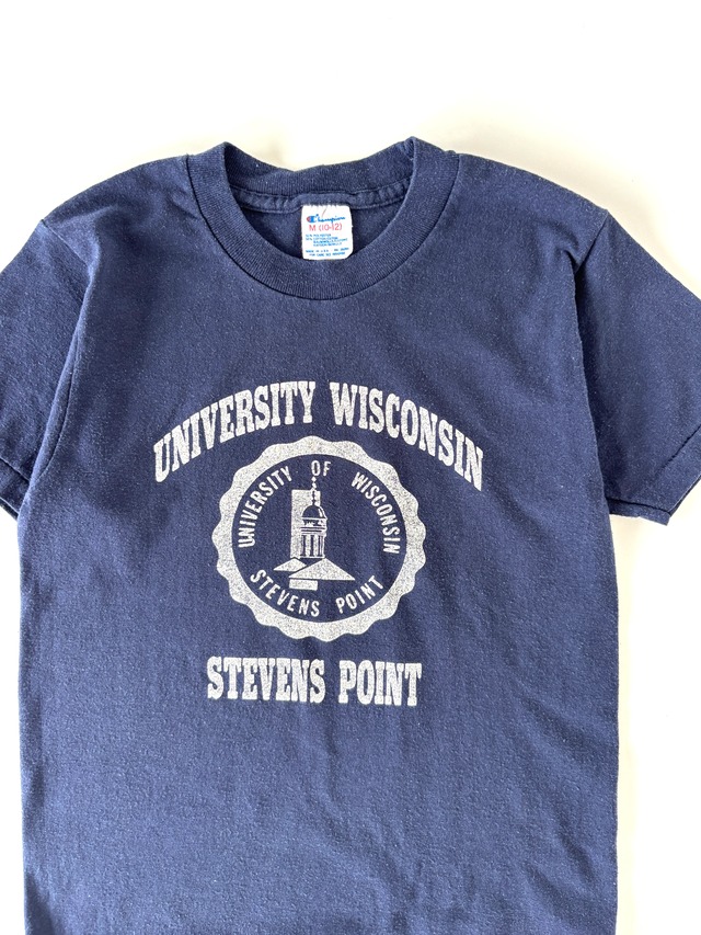 【5-6T相当・vintage 】USA製　college tee