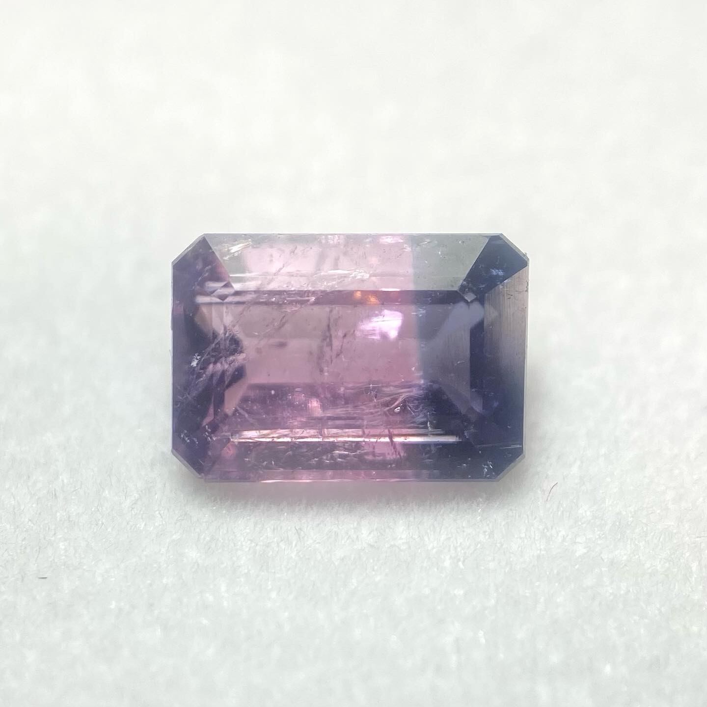 アートな夕焼けバイカラートルマリン