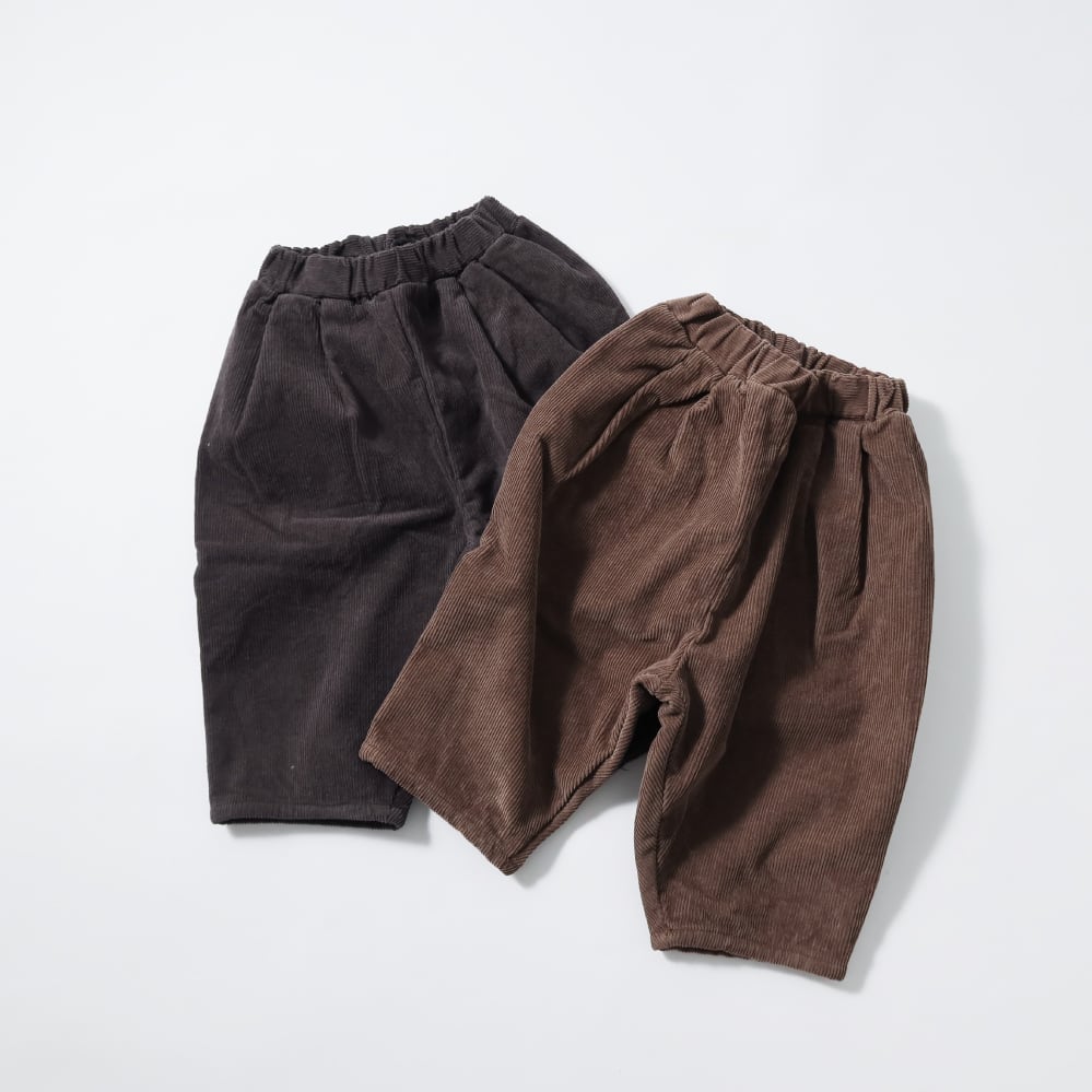 裏起毛コーデュロイフィンガーパンツ