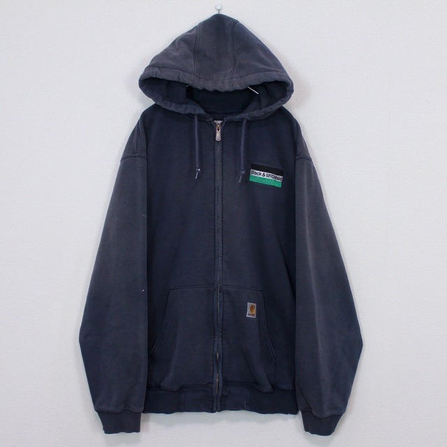 【Caka act2】"Carhartt" Vintage Loose Zip Up Hoodie