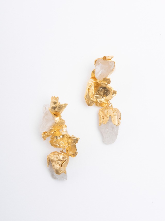 Fruitful series Strawberry gold Earring