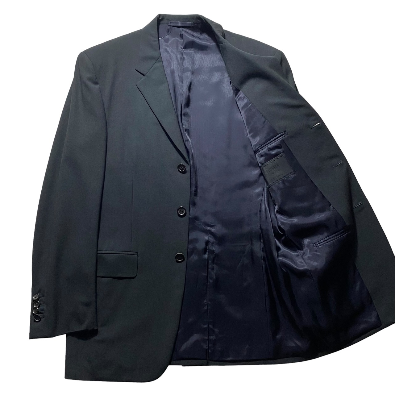 archive PRADA stretch suits set-up