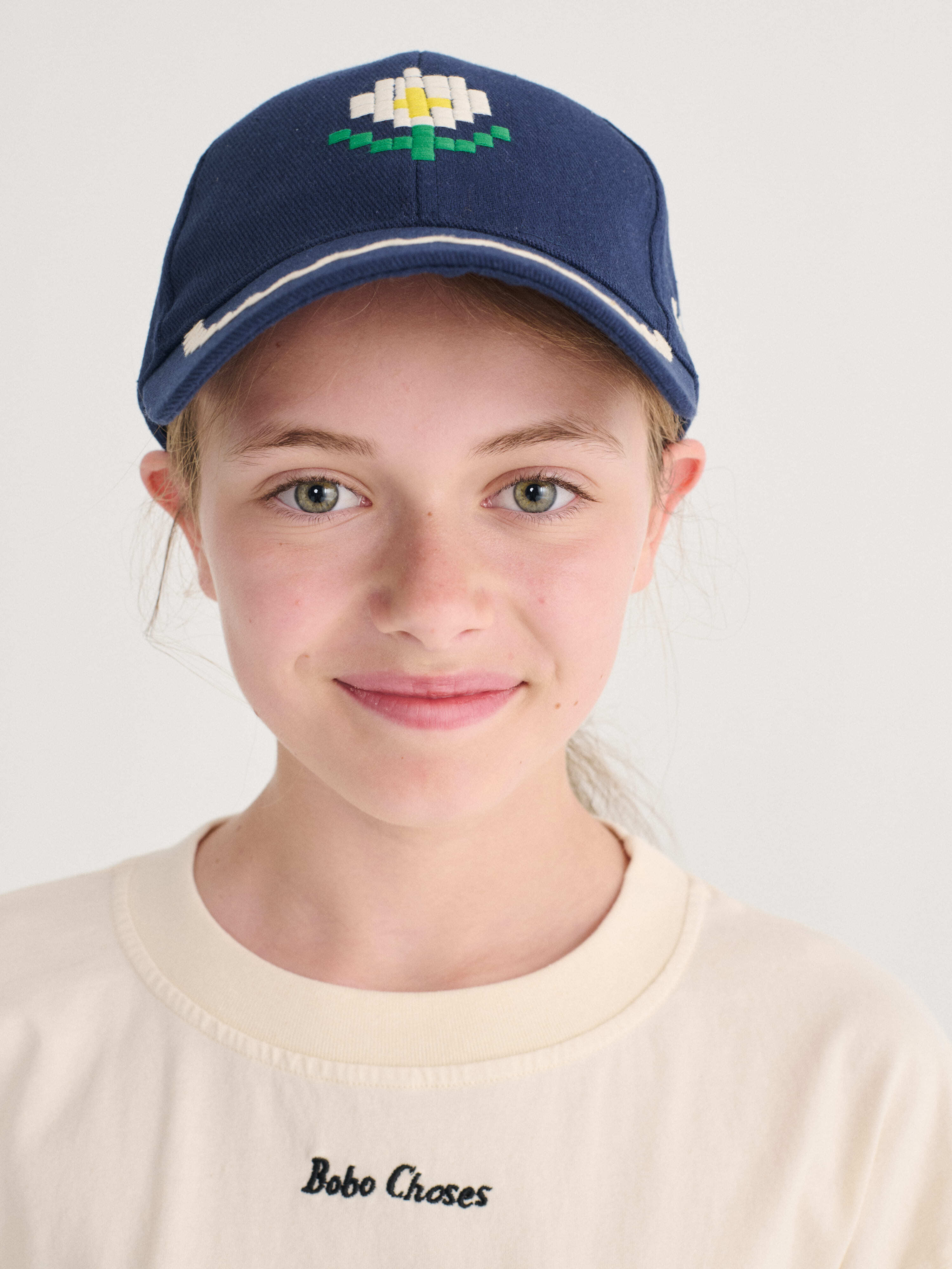 BOBO CHOSES/Pixel Daisy twill cap | HAKONIWA PRODUCTS | ハコニワ