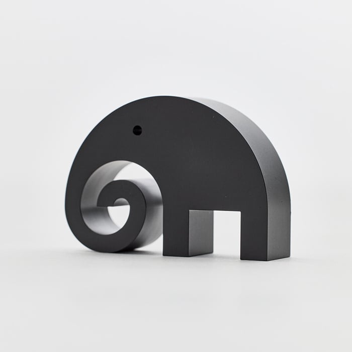 elephant ornament L / 五十嵐威暢 ゾウのオーナメント オブジェ