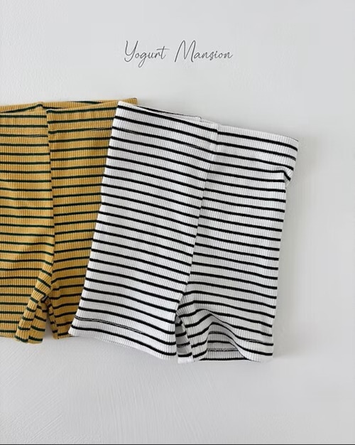 《予約》yogurt mansion ¨ chacha stripe leggings ¨ 26summer