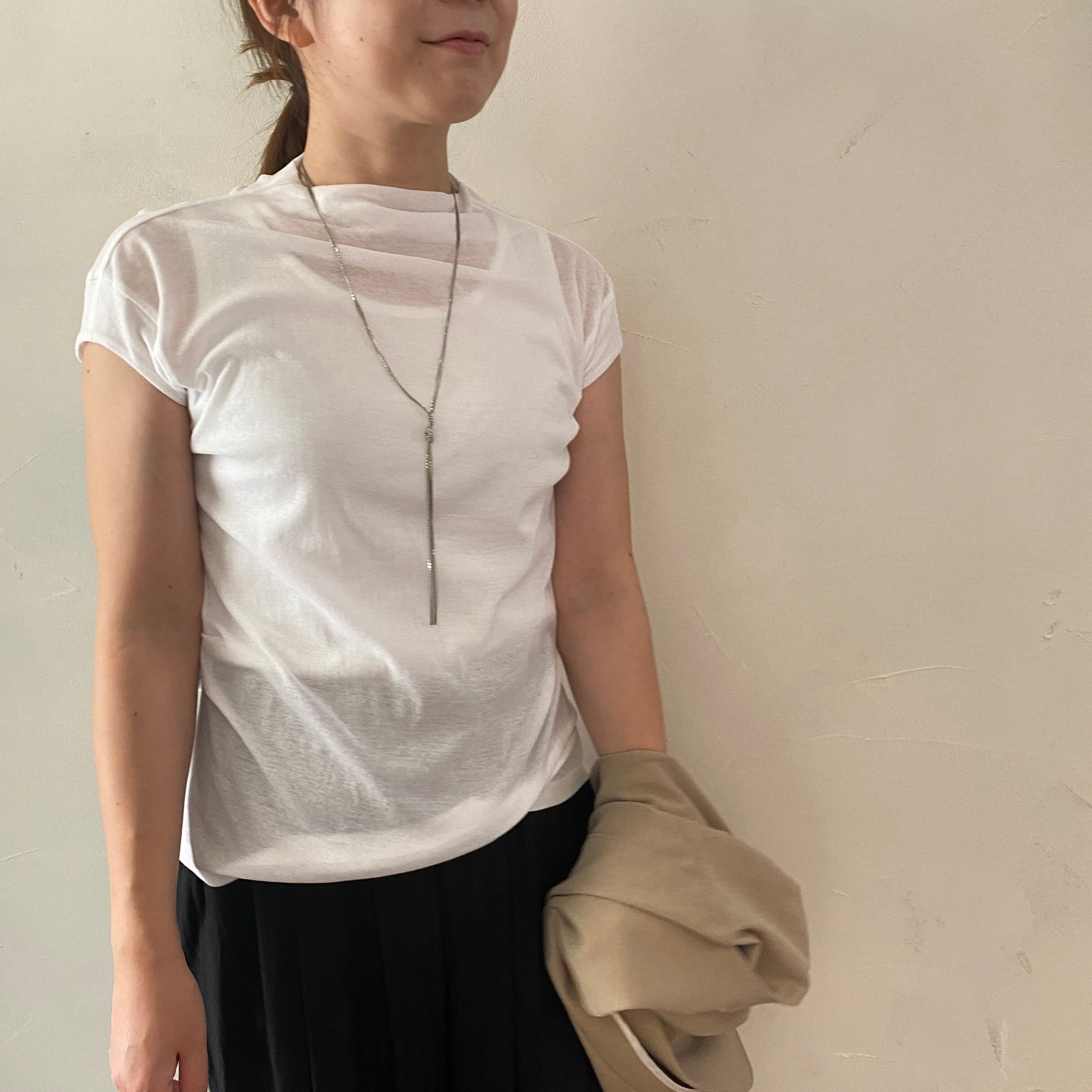 【PASSIONE】モックネックシアーカットソー　336922