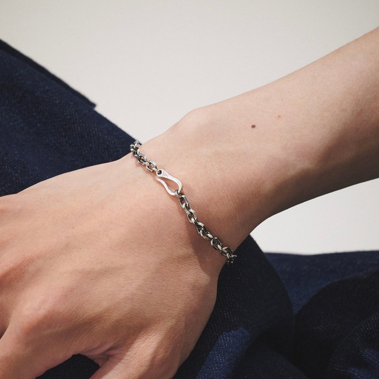hook chain bracelet (B35) | Wanna shop