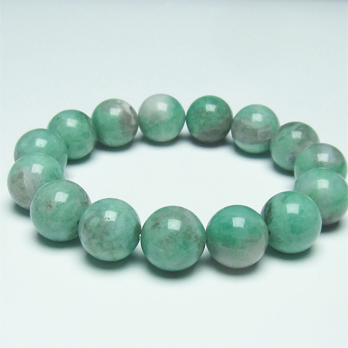 エメラルド ブレスレット 14mm 111-25984