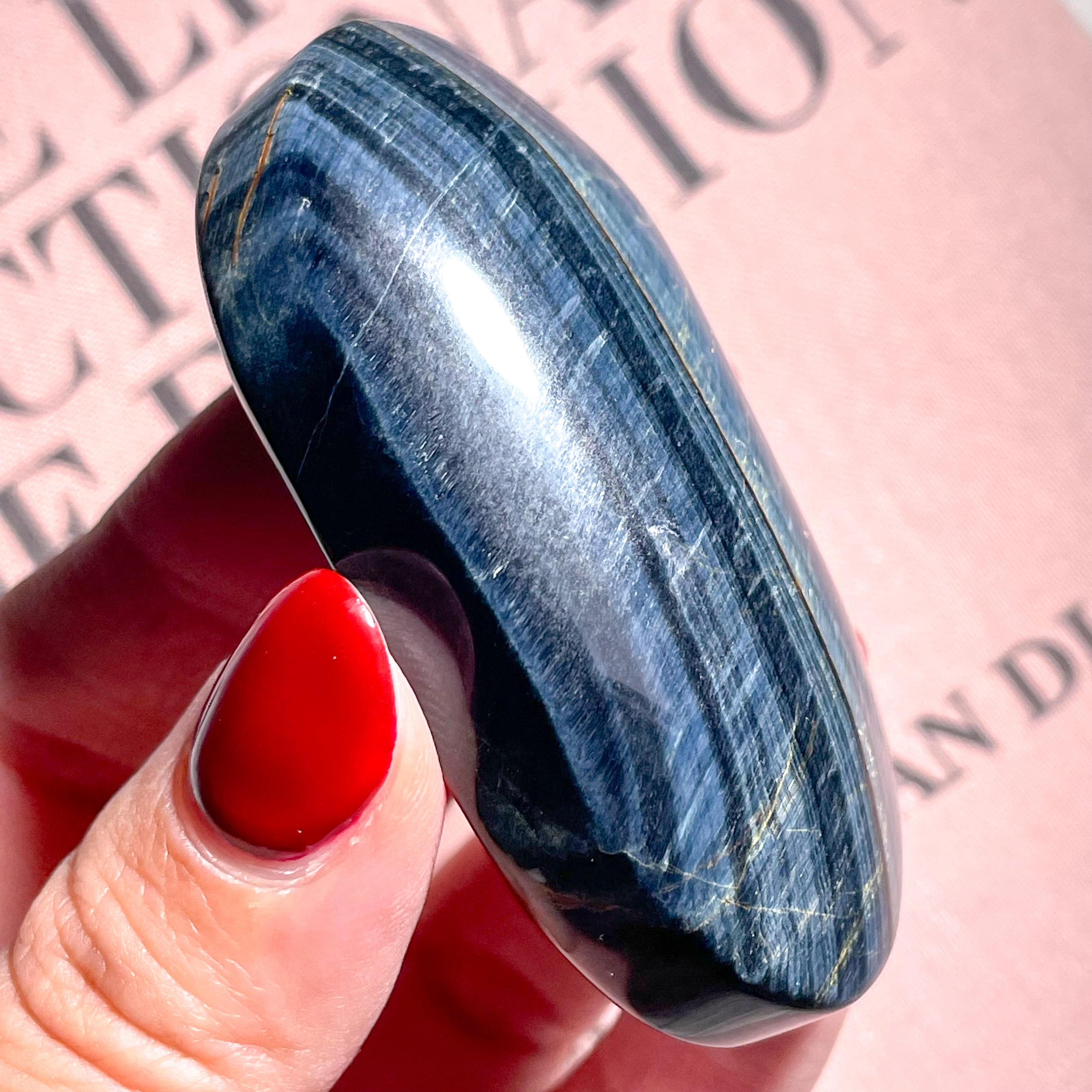 Blue Tiger's Eye 4 ✧ ブルータイガーアイ | FLUXY - 天然石と鉱物の