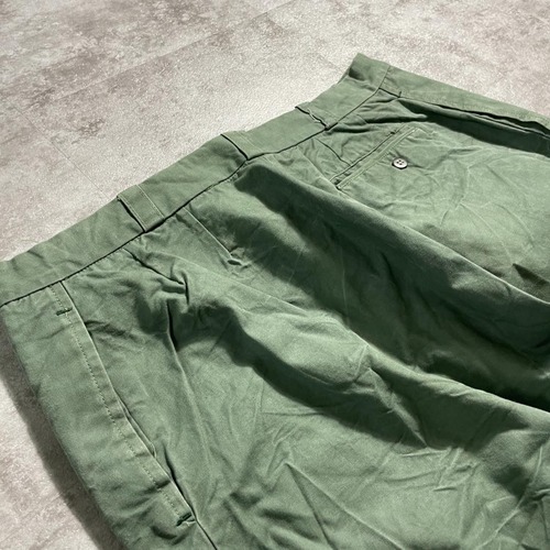 50-60s ジョッパーズ フレンチワーク メカニック モスグリーン パンツ 詳細写真10