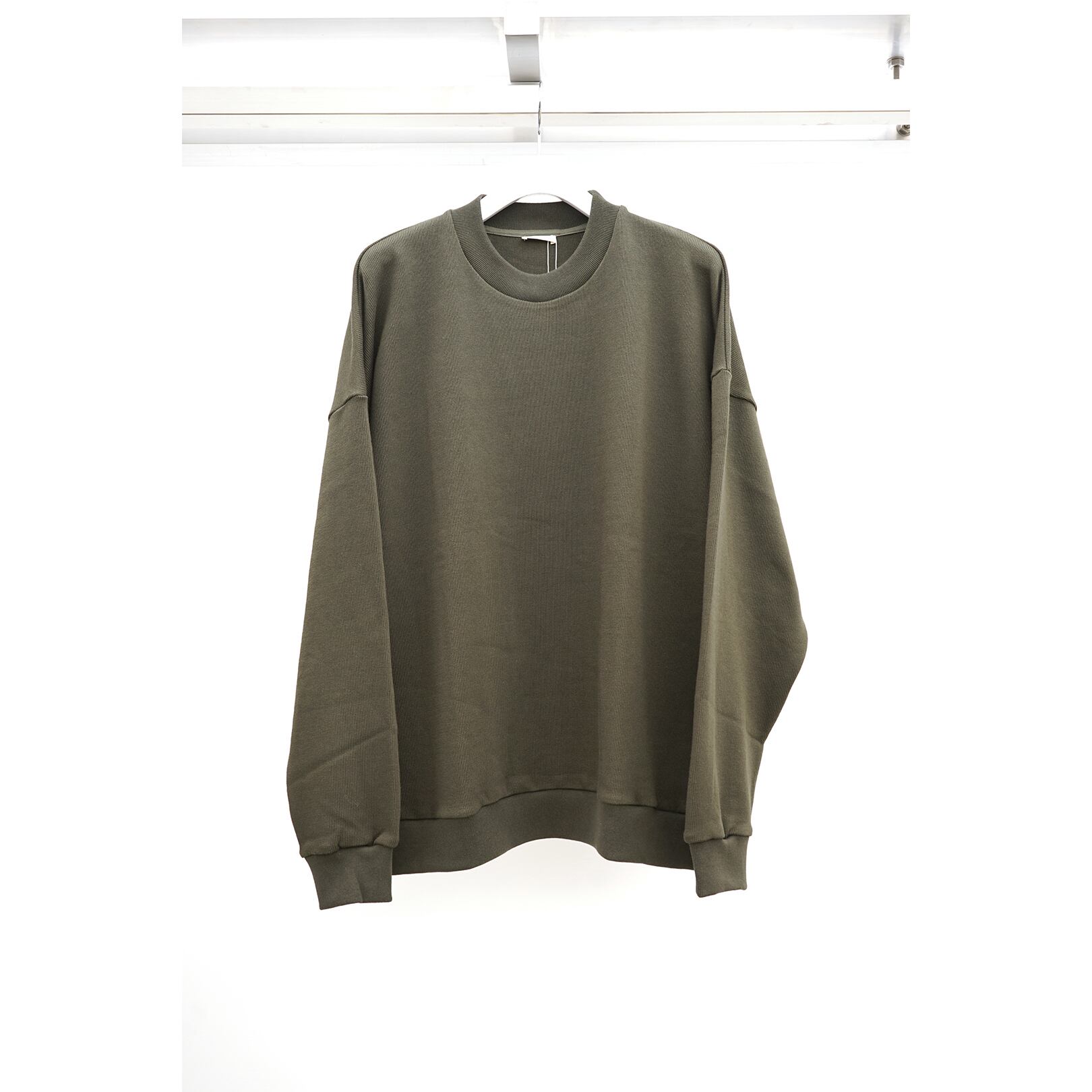 Blanc YM] (ブランワイエム) BL-23S-CWSS Cotton Wide Sweat Shirt