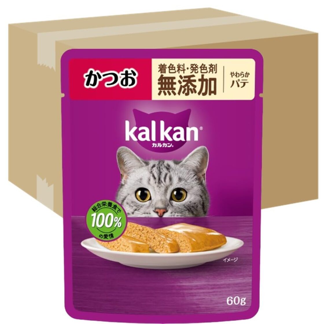 数量限定】カルカン パウチ やわらかパテ 1歳から 60g×120袋(12袋入り 