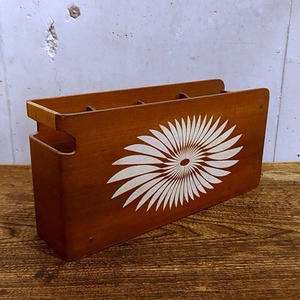 ジャパンビンテージ チークプライウッド スリッパラック