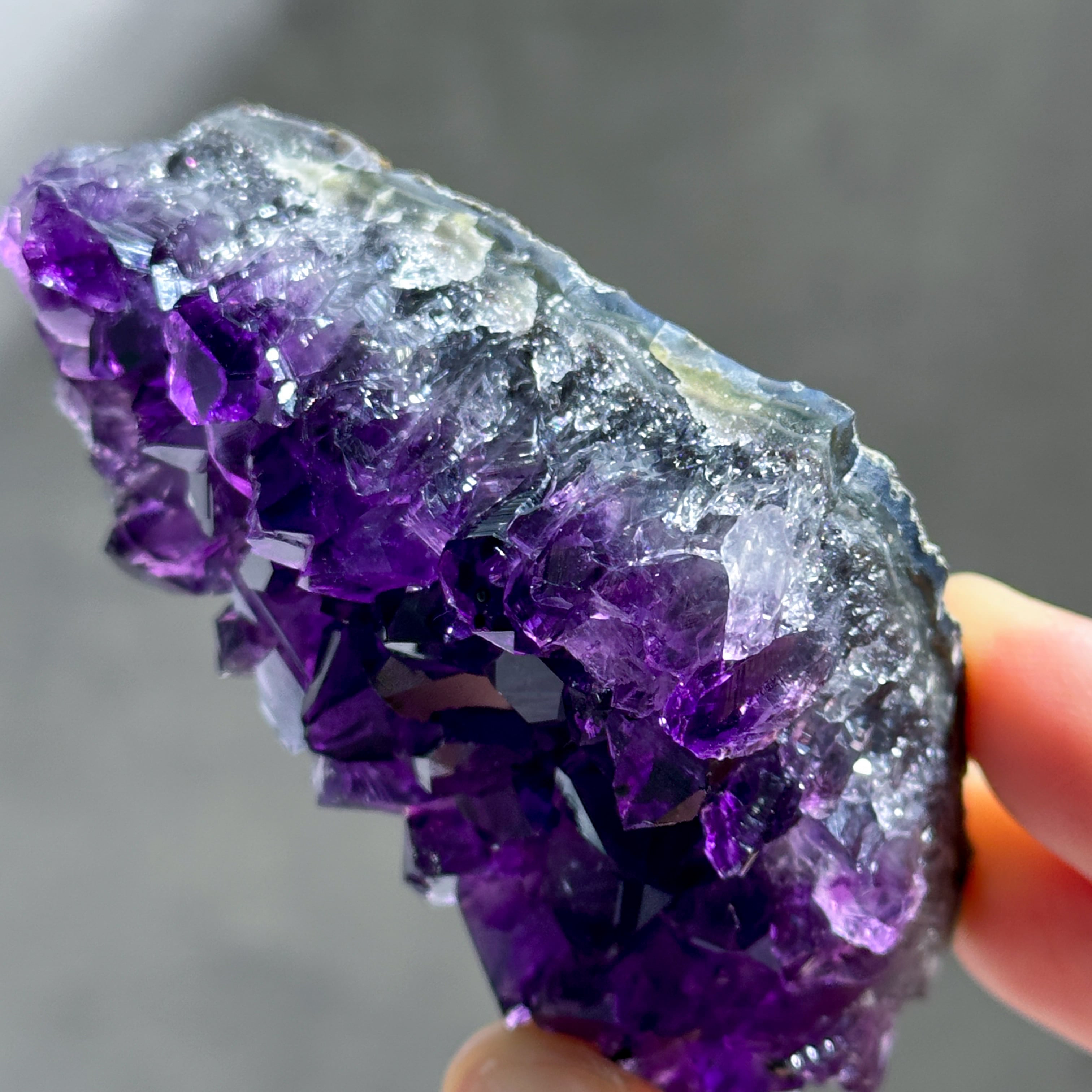 高品質】ウルグアイ産アメジスト 原石63◇ Amethyst ◇天然石・鉱物