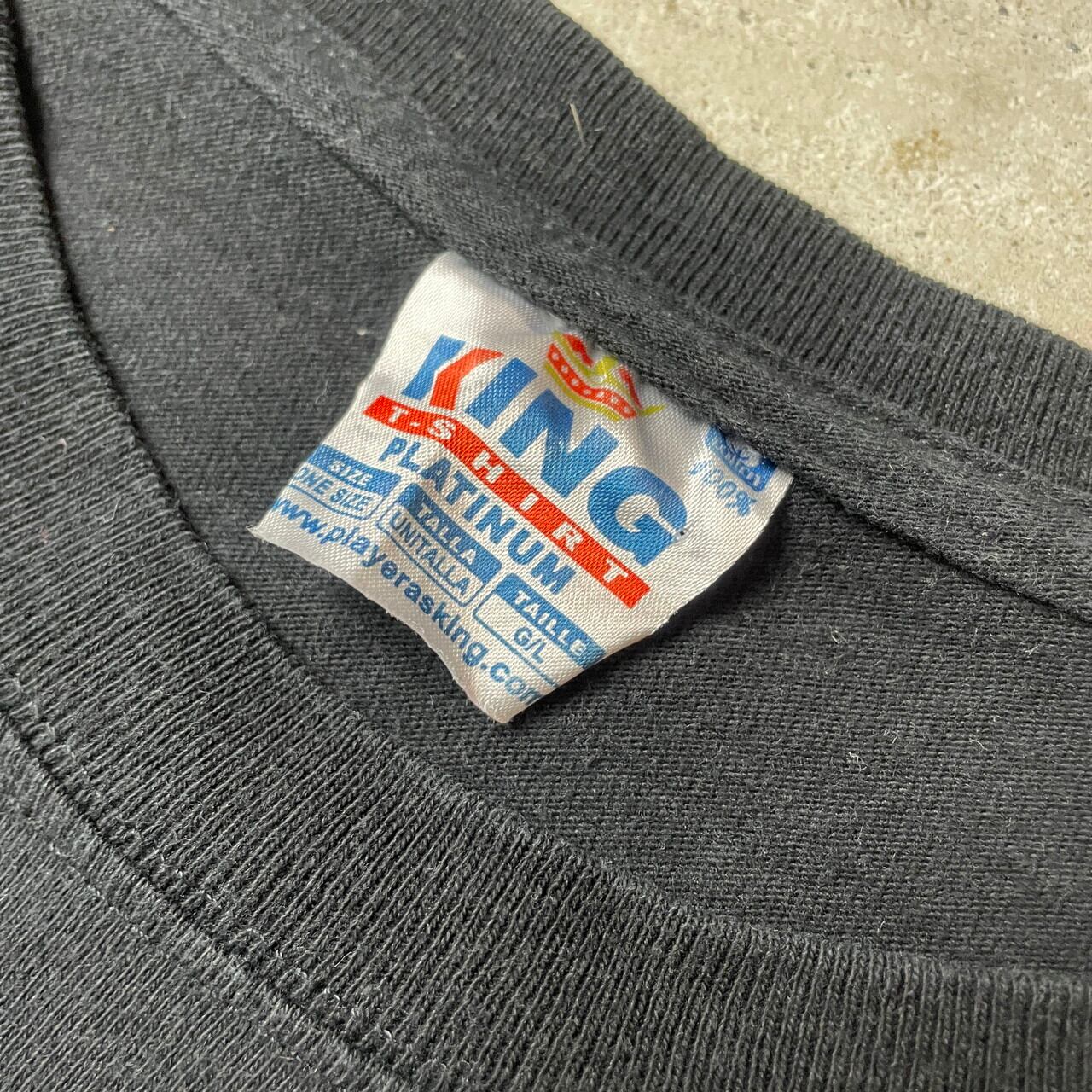 メキシコ アートプリント スーベニアTシャツ メンズL 古着 ブラック 