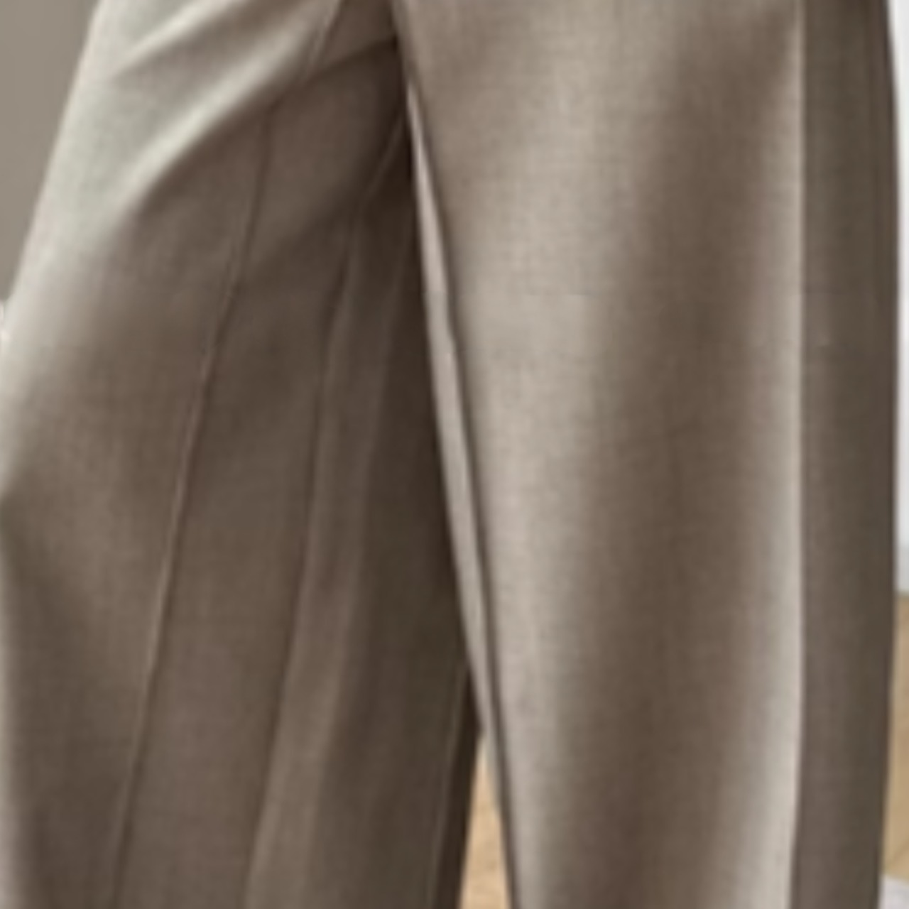 バイアスカットモードスウェットパンツ　0856