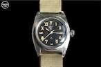 WMT WATCHES Mil-W15 Aged with Khaki Broad Arrow Strap