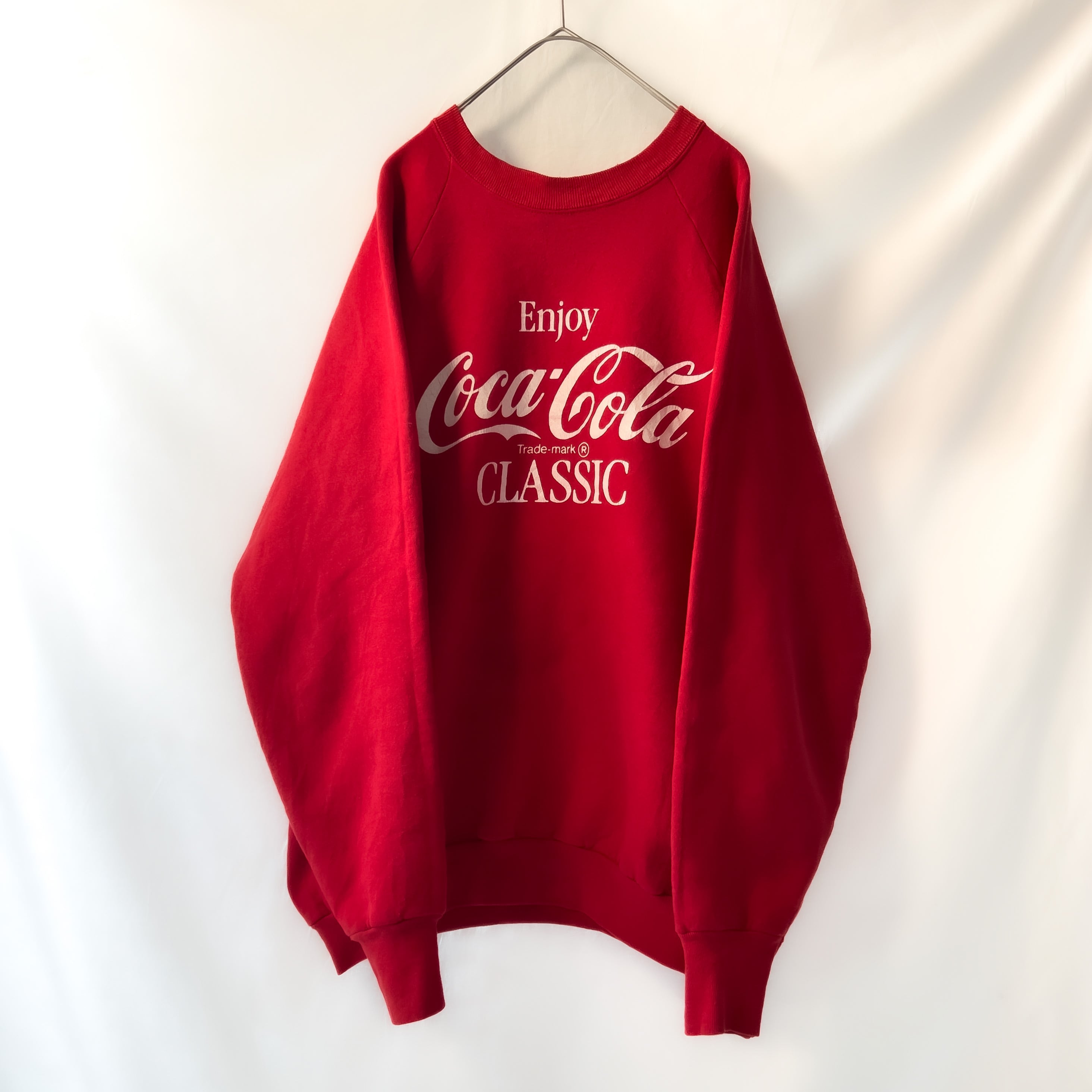 80s made in usa fruit of the room body XL “Coca - Cola” sweat shirt